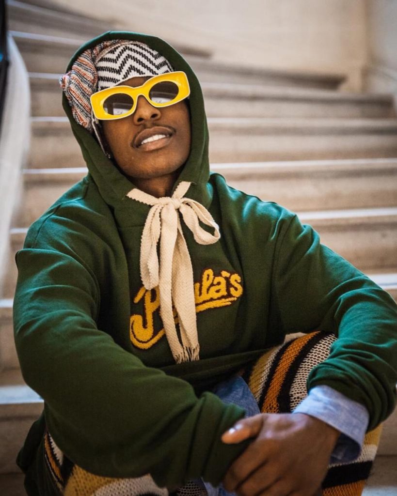 A$AP Rocky展示Loewe Paula's Ibiza 系列太阳镜