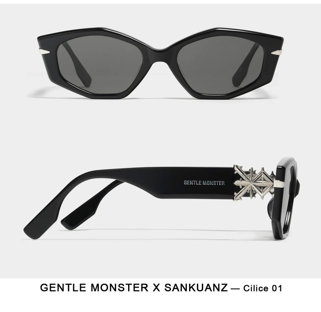 GENTLE MONSTER X SANKUANZ 合作推出「Cilice」系列太阳镜